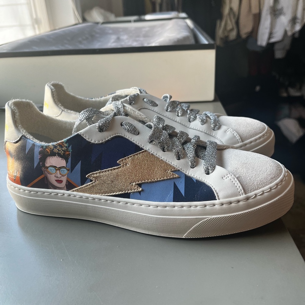 new handmade in Italy leather Stockton sneakers